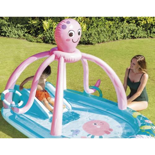 Игровой надувной центр Intex Friendly Octopus / 56138 (234х183х150) 9220901