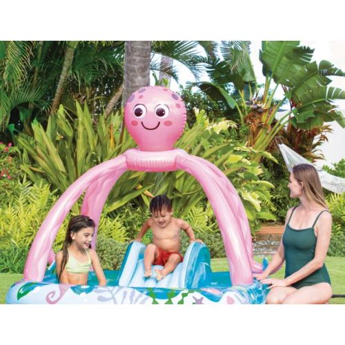 Игровой надувной центр Intex Friendly Octopus / 56138 (234х183х150) 9220901