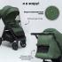 Коляска детская прогулочная BubaGo BASS Green Зеленый (черная рама) BG 130-2