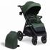 Коляска детская прогулочная BubaGo BASS Green Зеленый (черная рама) BG 130-2