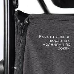 Коляска детская прогулочная BubaGo BASS Light-grey Светло-серый (черная рама) BG 130-1