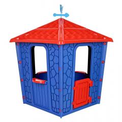 Детский игровой домик PILSAN Stone House Blue/ Голубой,114*114*151 см 06437 ГОЛ