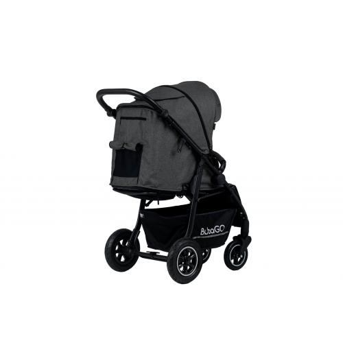 Коляска прогулочная Bubago Sorex BG 107-3 Dark Grey Графитовый