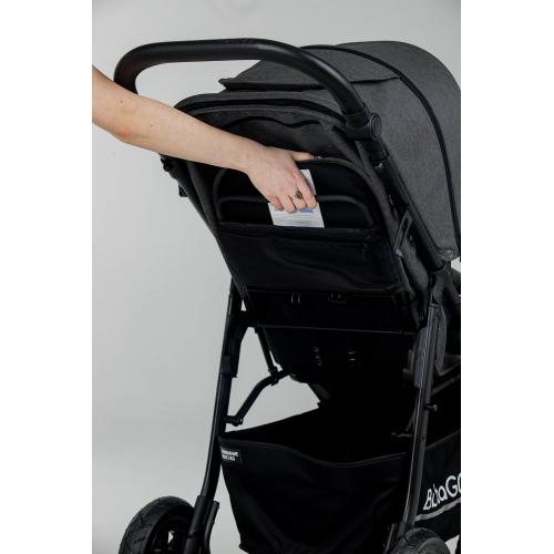 Коляска прогулочная Bubago Sorex BG 107-3 Dark Grey Графитовый