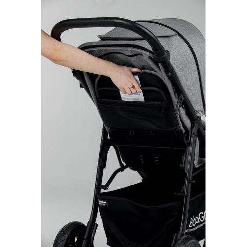 Коляска прогулочная Bubago Sorex BG 107-4 Grey Стальной