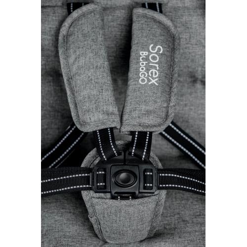 Коляска прогулочная Bubago Sorex BG 107-4 Grey Стальной
