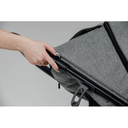 Коляска прогулочная Bubago Sorex BG 107-4 Grey Стальной