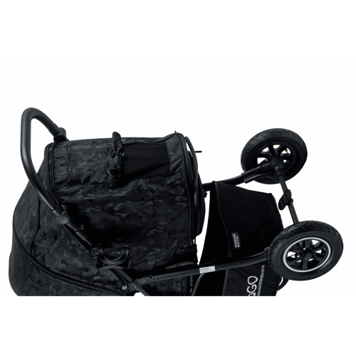 Коляска прогулочная Bubago Sorex BG 107-1 Black Army Мистический черный