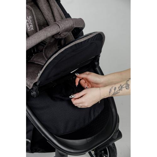 Коляска прогулочная Bubago Sorex BG 107-2 Brown Кофейный