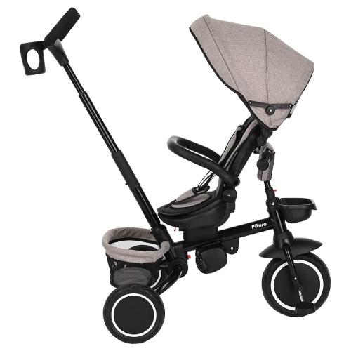 Велосипед трехколесный Pituso Elite Plus Beige-Бежевый JY-T05Plus-Beige