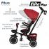 Велосипед трехколесный Pituso Elite Plus Red Maroon Темно-красный JY-T05Plus-Red