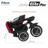 Велосипед трехколесный Pituso Elite Plus Red Maroon Темно-красный JY-T05Plus-Red