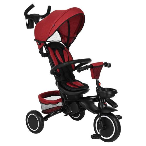 Велосипед трехколесный Pituso Elite Plus Red Maroon Темно-красный JY-T05Plus-Red