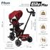 Велосипед трехколесный Pituso Elite Plus Red Maroon Темно-красный JY-T05Plus-Red
