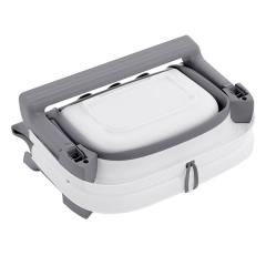 Ванночка складная PITUSO Grey Серый 68см FG1150-Grey (двойное сложение, термометр)