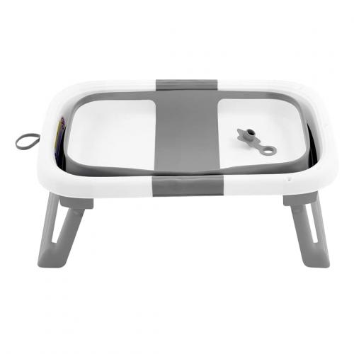 Ванночка складная PITUSO Grey Серый 68см FG1150-Grey (двойное сложение, термометр)