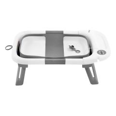 Ванночка складная PITUSO Grey Серый 68см FG1150-Grey (двойное сложение, термометр)