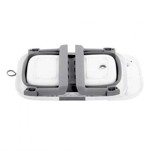 Ванночка складная PITUSO Grey Серый 68см FG1150-Grey (двойное сложение, термометр)