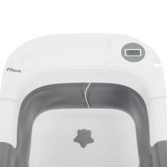 Ванночка складная PITUSO Grey Серый 68см FG1150-Grey (двойное сложение, термометр)
