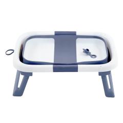Ванночка складная PITUSO Синий 68см FG1150-Blue (двойное сложение, термометр)