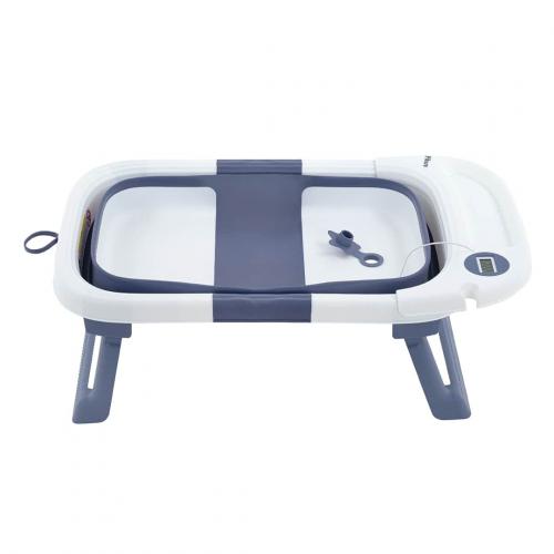 Ванночка складная PITUSO Синий 68см FG1150-Blue (двойное сложение, термометр)