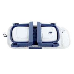 Ванночка складная PITUSO Синий 68см FG1150-Blue (двойное сложение, термометр)