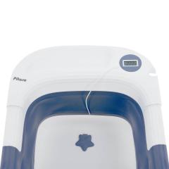Ванночка складная PITUSO Синий 68см FG1150-Blue (двойное сложение, термометр)