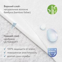 Наматрасник детский Plitex Bamboo Waterproof Lux 120х60 арт. НН-01.1 (резинка по периметру)