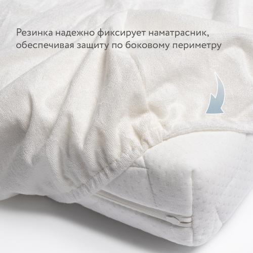 Наматрасник детский Plitex Bamboo Waterproof Lux 120х60 арт. НН-01.1 (резинка по периметру)