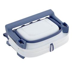 Ванночка складная PITUSO Синий 68см FG1150-Blue (двойное сложение, термометр)