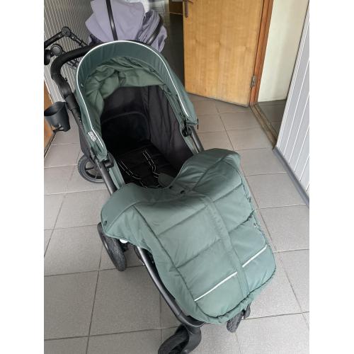 Коляска детская прогулочная BubaGo BG 168-4 MODEL CROSS City LUX Зеленый