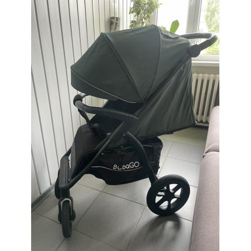 Коляска детская прогулочная BubaGo BG 168-4 MODEL CROSS City LUX Зеленый