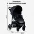 Коляска прогулочная Bubago Sorex BG 107-1 Black Army Мистический черный