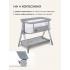Колыбель кроватка Lionelo Luna (Grey Concrete)