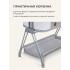 Колыбель кроватка Lionelo Luna (Grey Concrete)