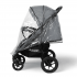 Коляска детская прогулочная BubaGo BG 168-3 MODEL CROSS City LUX Темно Серый
