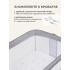 Колыбель кроватка Lionelo Luna (Grey Concrete)