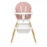 Стульчик для кормления NINO Lark (розовый) 7982732