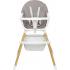 Стульчик для кормления NINO Lark (серый) 7982742