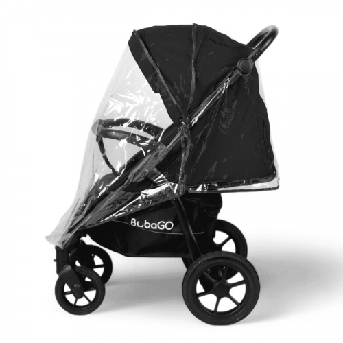 Коляска детская прогулочная BubaGo BG 168-1 MODEL CROSS City LUX  Черный / Black
