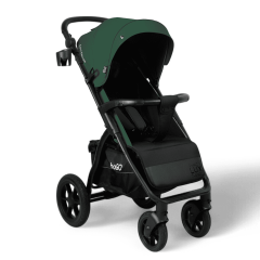 Коляска детская прогулочная BubaGo BG 168-4 MODEL CROSS City LUX Зеленый