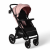 Коляска детская прогулочная BubaGo BG 155-2 MODEL CROSS City Розовый / Pink Коляска детская прогулочная BubaGo BG 155-2 MODEL CROSS City Розовый / Pink