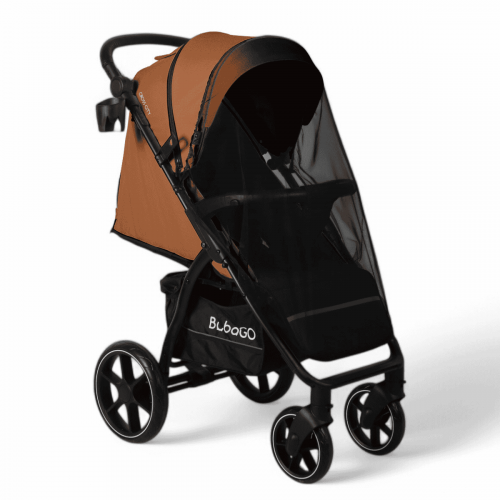 Коляска детская прогулочная BubaGo BG 155-3 MODEL CROSS City Кирпичный / Brick