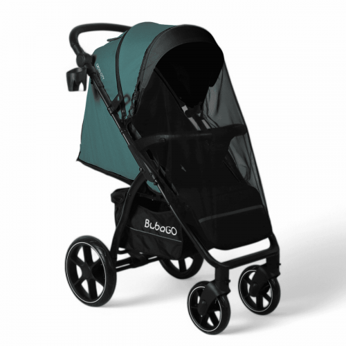 Коляска детская прогулочная BubaGo BG 155-4 MODEL CROSS City Зеленый / Green