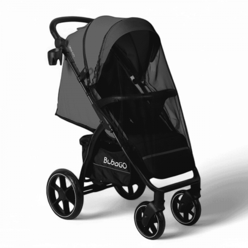 Коляска детская прогулочная BubaGo BG 155-5 MODEL CROSS City Темно-серый / Dark Grey