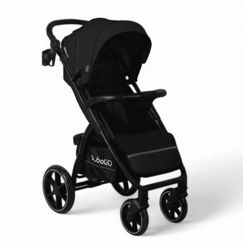 Коляска детская прогулочная BubaGo BG 155-6 MODEL CROSS City Черный / Black