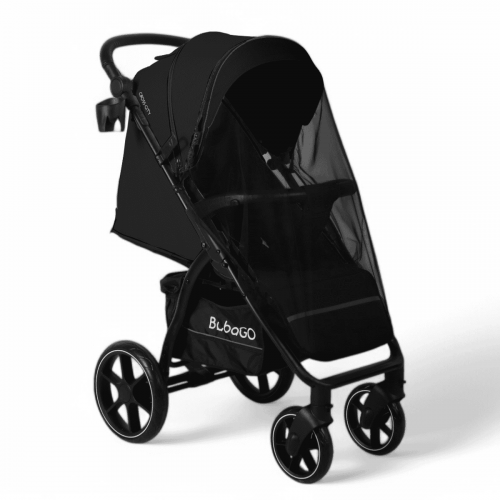 Коляска детская прогулочная BubaGo BG 155-6 MODEL CROSS City Черный / Black
