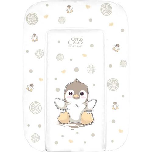 Пеленальный матрас Sweet Baby Pinguino New Crema 48x71 (пингвин бежевый) 9514517