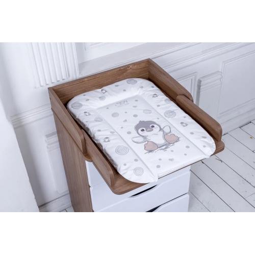 Пеленальный матрас Sweet Baby Pinguino New Grigio 48x71 (пингвин серый) 9514520