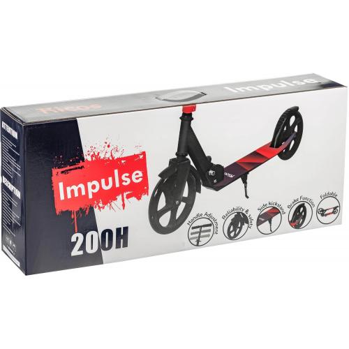 Самокат Ricos Impulse 200H (серый) 9354005 / 5+